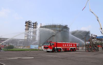 以练备战|七台河市政企联动应急演练在pg麻将胡了圆满收官