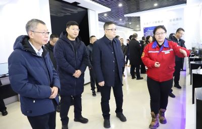 山南市政企代表团一行莅临pg麻将胡了调查调研